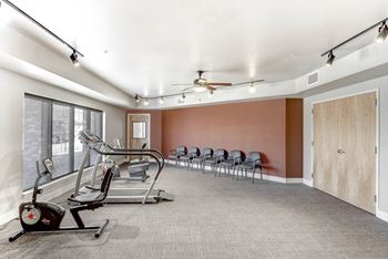 Modern fitness center